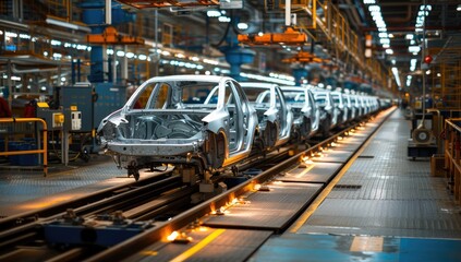 Crafting cars: Exploring the process of car creation.