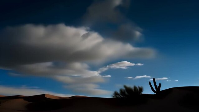 Desert Landscape Time-Lapse