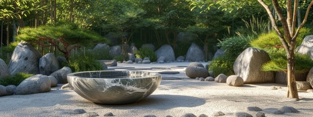 the serenity of a Zen garden