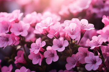 Spring flowers background. Mother's Day. International Women's Day card