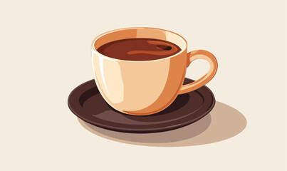 cup of coffee vector icon