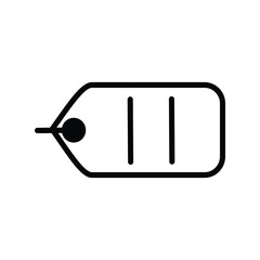 price tag icon vector stock illustration 