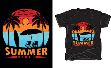summer t-shirt design