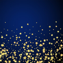 Magic stars vector overlay.  Gold stars scattered