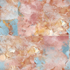 Fototapeta premium a close up of a wall with a lot of different colors. generative ai.