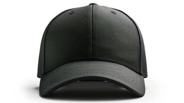 black hat isolated on a white background