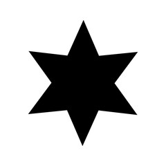 Sunburst icon vector. Star illustration sign. Price tag symbol. 