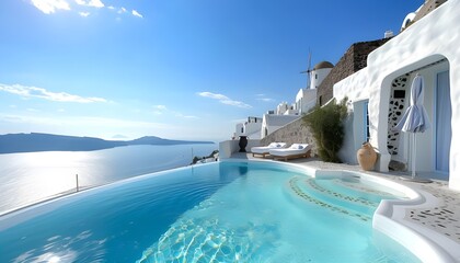 Amazing Greece. Santorini - obrazy, fototapety, plakaty
