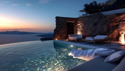Fototapeten Amazing Greece. Santorini © thiraphon