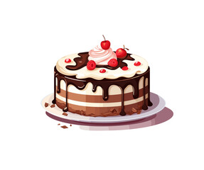 watercolor purple flower clipart for graphic resources