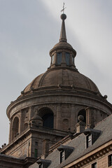 Fototapeta na wymiar Real Monasterio de San Lorenzo de El Escorial