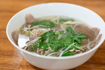 Bowl of Vietnamese Pho