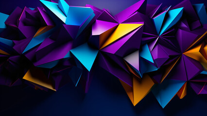 Fototapeta premium geometric abstract wallpaper design