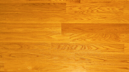 Warm oak wood flooring with a seamless pattern, highlighting the natural grain and golden hues of...