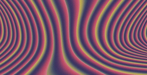 curve waves abstract line gradient background texture with noise grainy 