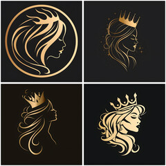 Obraz premium Golden Enigma: High-Contrast Wood Engraving Extravaganza