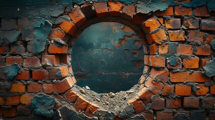 Brick Wall Hole: A Glimpse into the Past Generative AI