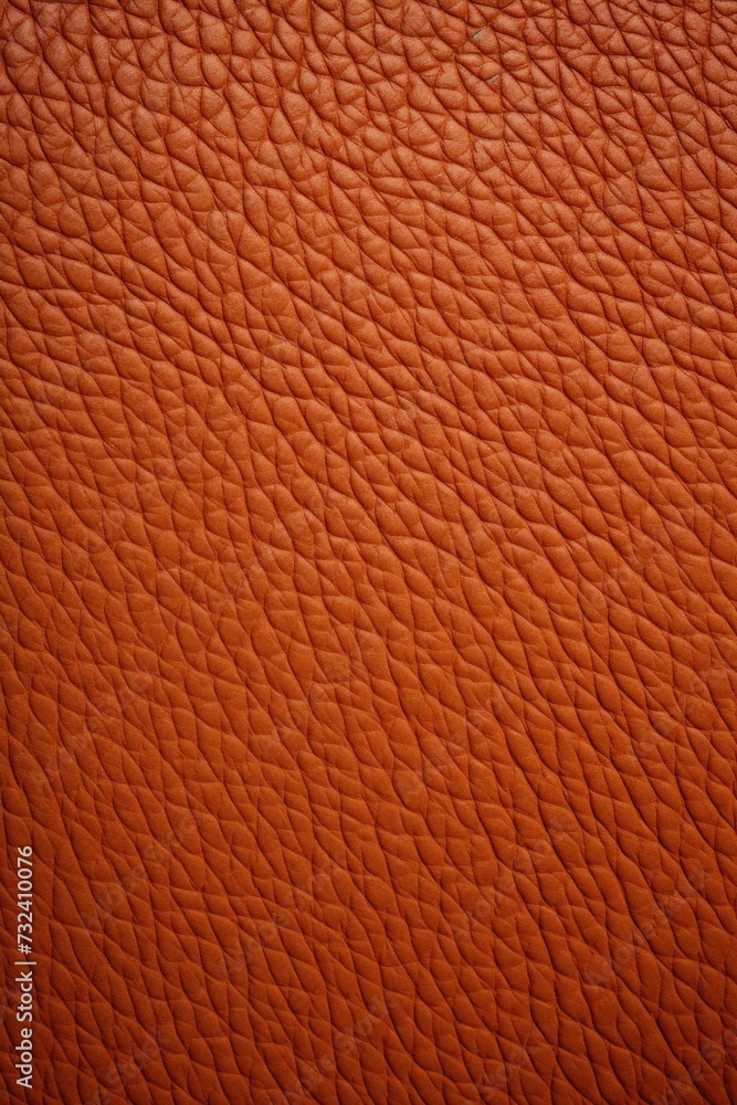 Poster Close-up view of a brown leather surface. Can be used as a background or texture for various design projects