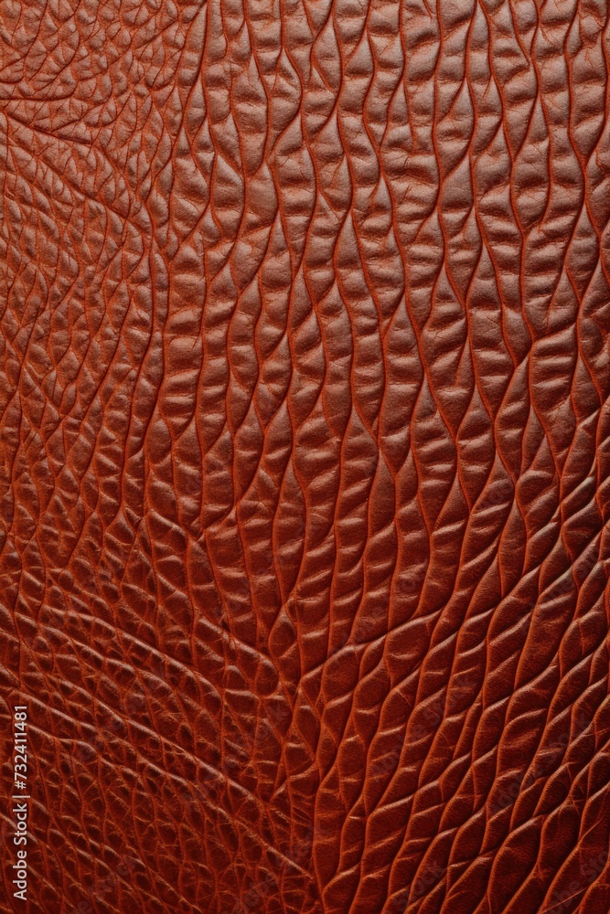 Poster close up of a brown leather texture. versatile and suitable for various projects