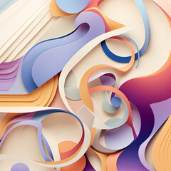 geometric abstract wallpaper design