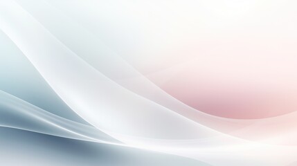 A white and pink abstract background featuring smooth lines. Ideal for various design projects