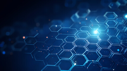 Obraz premium Digital technology abstract graphic poster web page PPT background, modern digital abstract 3D background