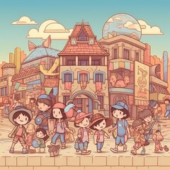 Animated Town Adventure