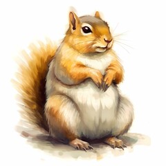 Illustrated Squirrel