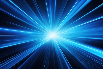 A vibrant blue starburst on a dark black background. Perfect for adding a pop of color and excitement to any design