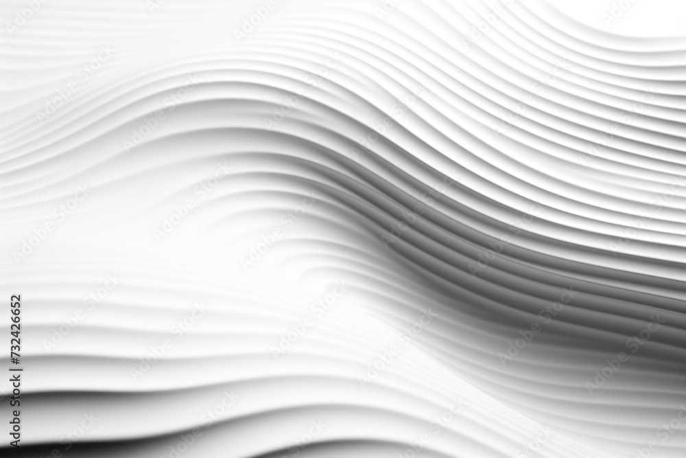 Aufkleber A black and white photo showcasing a wavy surface. Perfect for adding a touch of elegance and simplicity to any design
