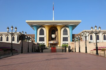 Al Alam Sultan Palace, Muscat, Oman