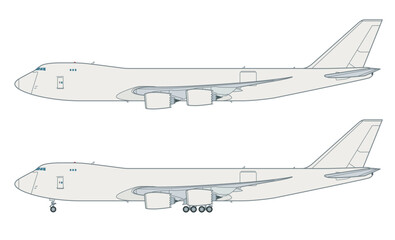 Gr0&szlig;raum-Frachtflugzeug