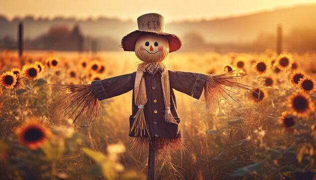 scarecrow in the field