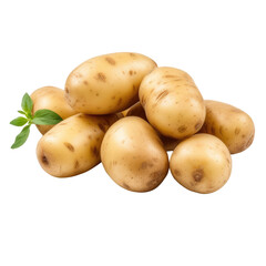 Potato isolated on transparent png