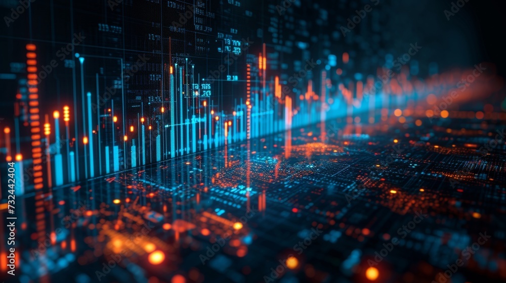 Poster stay ahead in the financial game with our sophisticated dashboard, displaying real-time graphs and c
