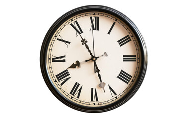 The Clock Striking Midnight transparent background.