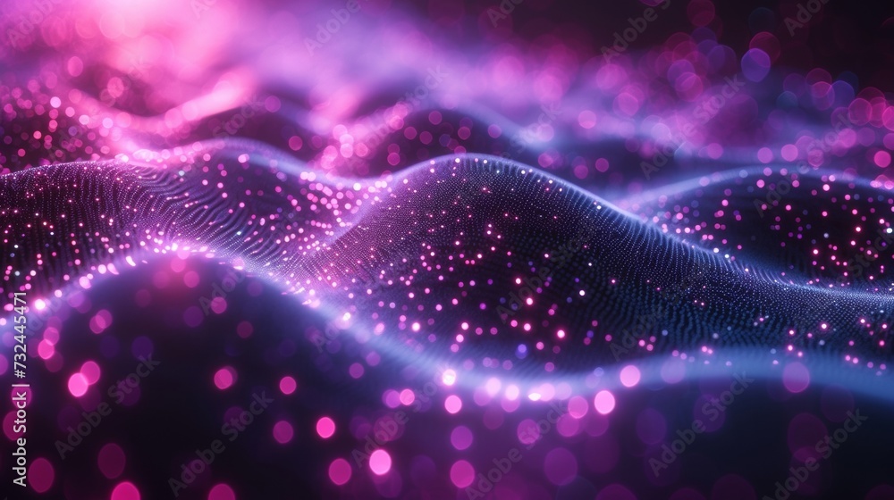 Poster immerse yourself in the cyber realm where neon networks pulsate with data, weaving a visually stunni
