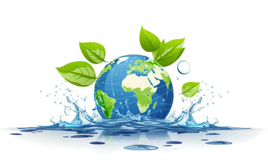 Environmental Water Policy Icon for Conservation transparent background.