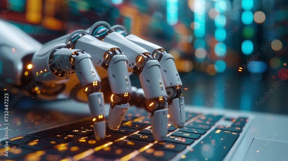 Aufkleber unlock the power of ai with our chatbot, providing customer service at the touch of a button.