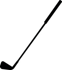 iron or wedge golf club flat vector icon for sports apps and websites