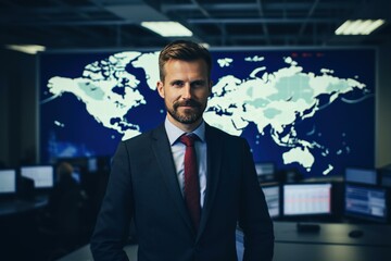 Decisive Operation manager. People ceo service. Generate Ai
