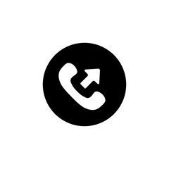 Outbound call button icon 