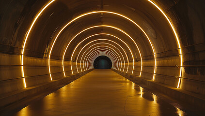 Fototapeta premium light in the tunnel