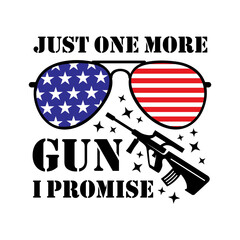 2nd amendment quote design background illustration