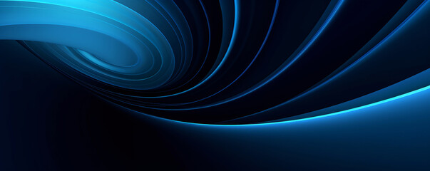 Abstract blue curves background ideal for technology and modern designs