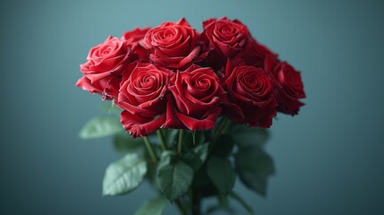  rose bouquet gift in valentine theme 