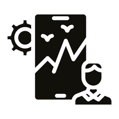 User Generated Content icon vector image. Can be used for New Media.