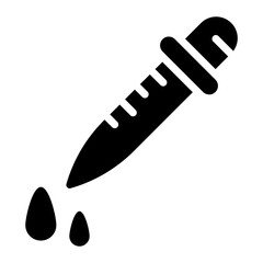 Dropper icon vector image. Can be used for Science.
