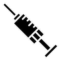 Syringe icon vector image. Can be used for Science.