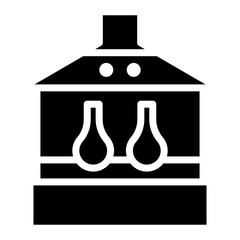Fume Hood icon vector image. Can be used for Science.